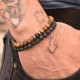 10Pcs Lava Bead Bracelets For Men Women Natural Stone Essential Oil Diffuser Yoga Bracelet Elastic Adjustable Braided Rope 10Pcs Lava Bead Bracelets For Men Women Natural Stone Essential Oil Diffuser Yoga Bracelet Elastic Adjustable Braided Rope